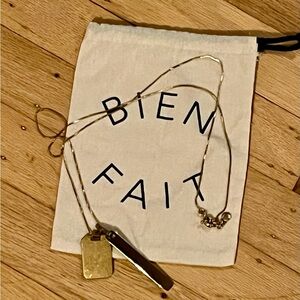 Madewell Gold Pendant Necklace